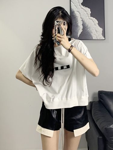 暗黑风短袖上衣2024新款39.9清仓吊带裤子短裙连衣裙半身裙抹胸 - 图1