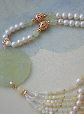 愿君安淡水珍珠岫玉女国风长璎珞