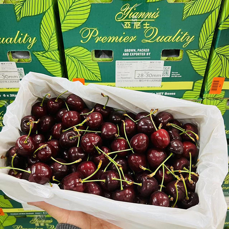 新西兰空运亚尼士车厘子4斤礼盒大樱桃新鲜孕妇水果年货礼品,淘宝优惠券,粉丝福利购,淘宝优惠卷