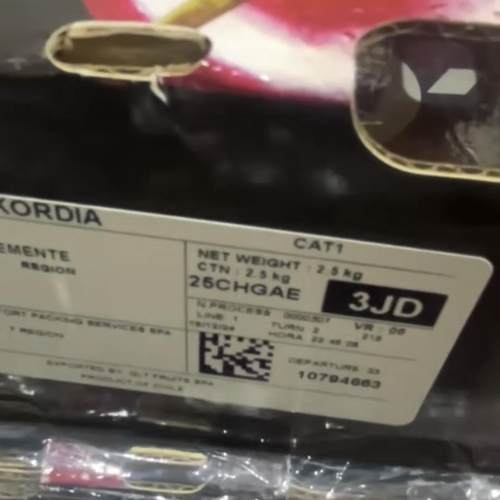 智利空运科迪亚车厘子2J3J原箱车厘子孕妇水果节日送礼智利进口 - 图0