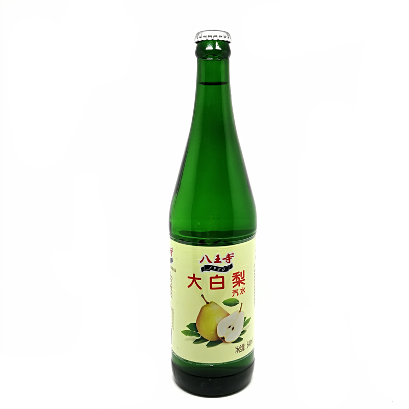 八王寺大白梨大菠萝老汽水东北特产怀旧低糖零脂碳酸饮料640ml/瓶 - 图0