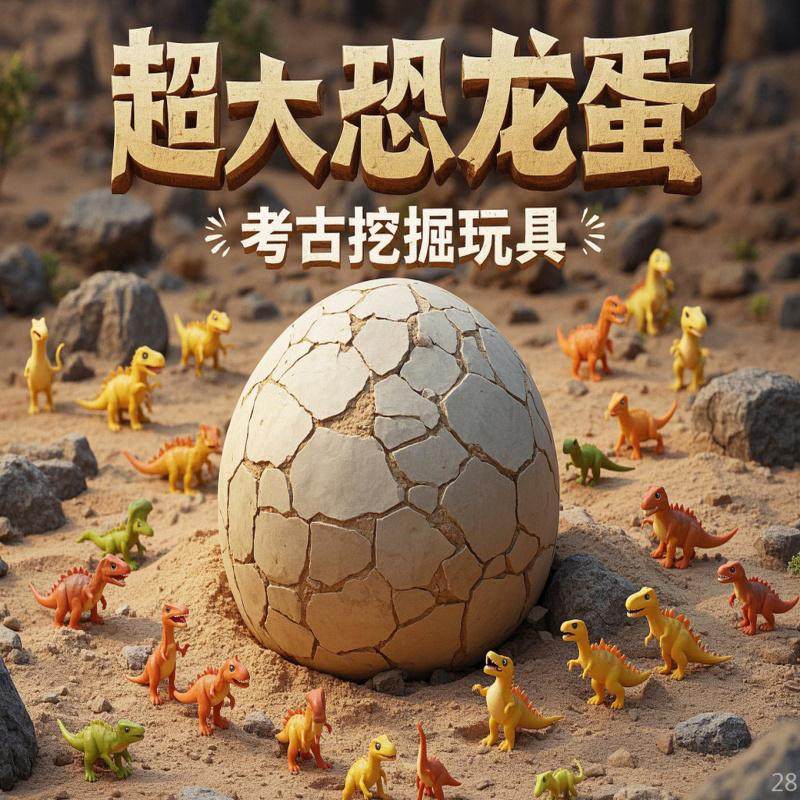 儿童寻宝恐龙蛋挖掘玩具手工DIY宝石考古大礼盒男孩女孩创意,淘宝优惠券,粉丝福利购,淘宝优惠卷