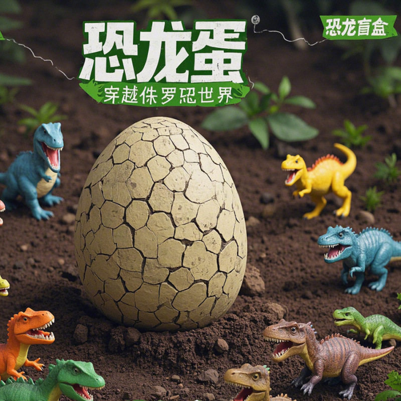 巨型恐龙蛋考古挖掘玩具儿童寻宝石化石创意手工DIY神秘盲盒礼品,淘宝优惠券,粉丝福利购,淘宝优惠卷