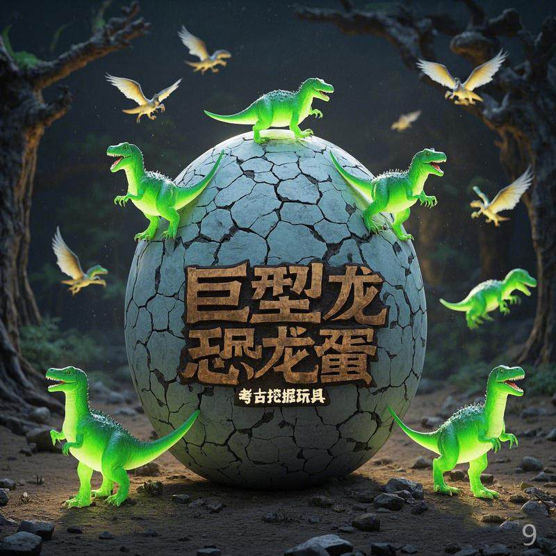 手工玩具盲盒恐龙蛋考古挖掘超大发光男孩女孩 diy,淘宝优惠券,粉丝福利购,淘宝优惠卷