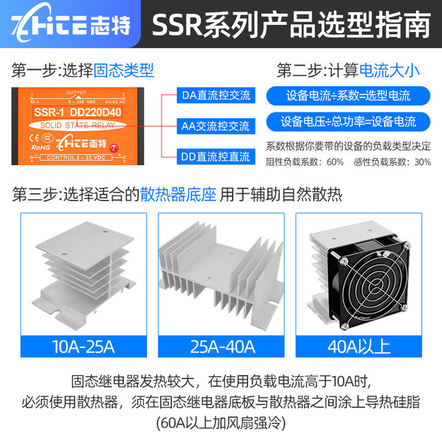 Single-phase DC controlled DC solid state relay