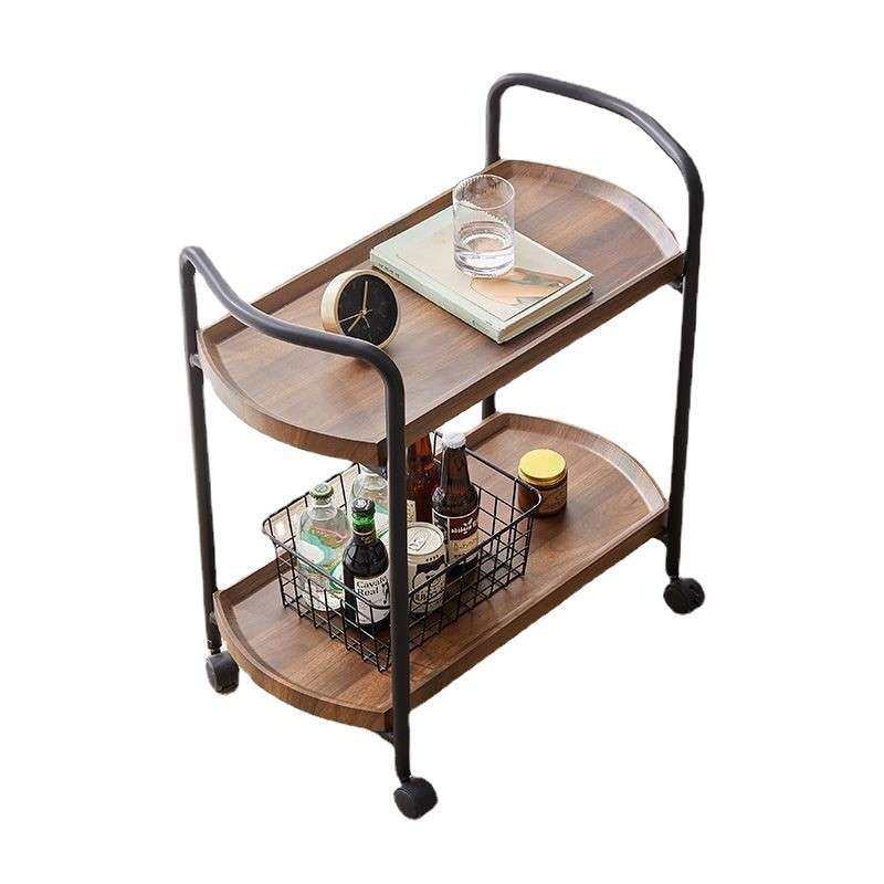 酒店餐厅送餐车可移动小推车双层实木酒水车点心车蛋糕车,淘宝优惠券,粉丝福利购,淘宝优惠卷