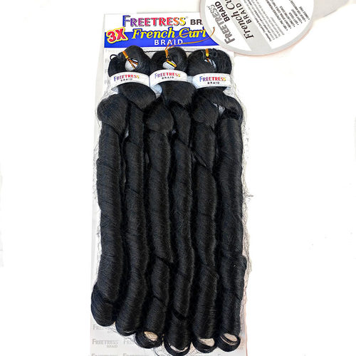 braid freetress french curl loose weave hair波浪长卷辫子假发 - 图2
