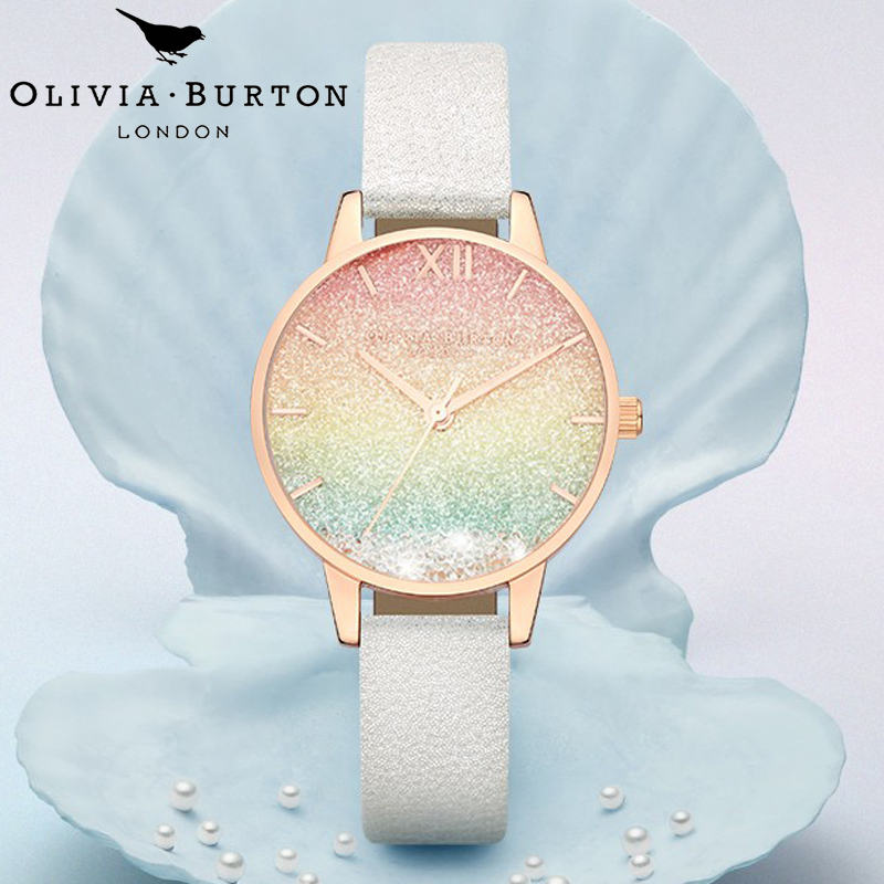 OliviaBurton手表女满天星潮流石英表时尚流沙OB生日情人节礼物 - 图2