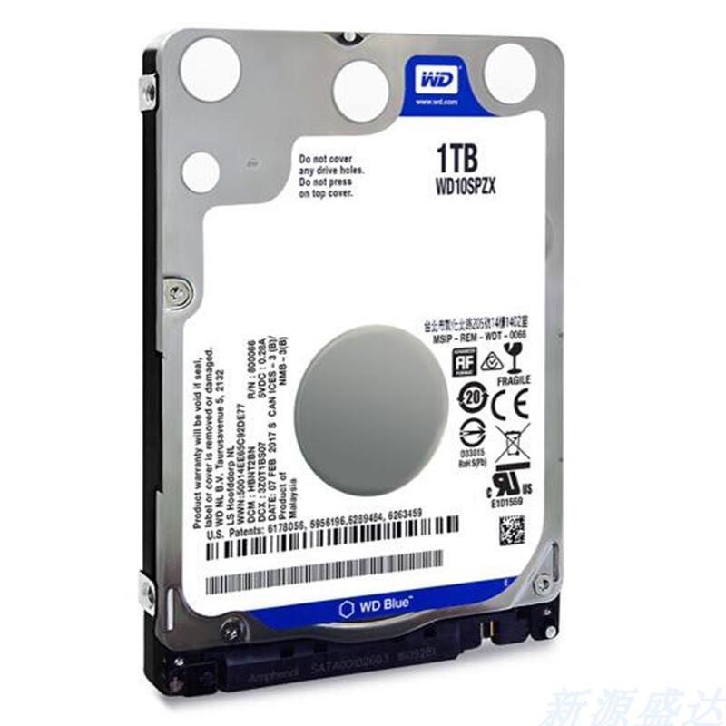 WD/西部数据 WD10SPZX 蓝盘1TB 5400转128M SATA6Gb/s笔记本硬盘 - 图2