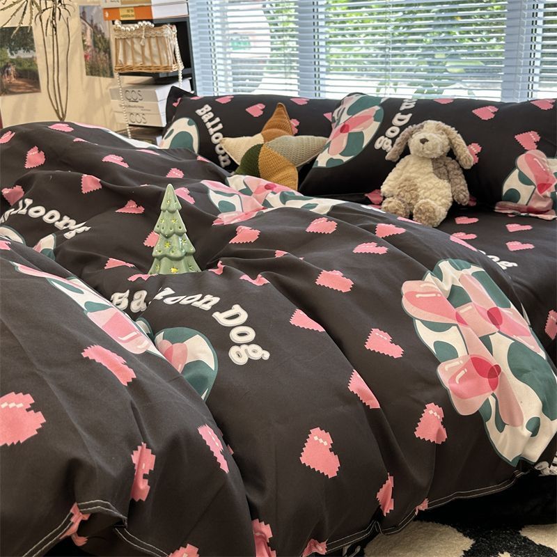 被套单件180x200x230被单人学生宿舍儿童被罩1.5水洗棉非纯棉全棉 - 图0