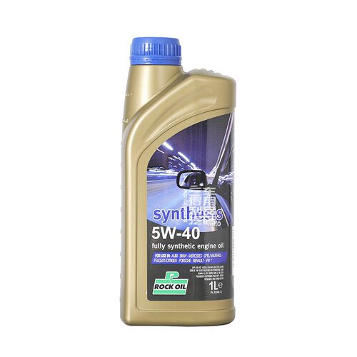 英国ROCK洛克新提升 A auto 5W-40酯类全合成机油 SN  1L装 - 图1