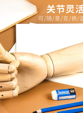 柏伦斯木头人木手可活动