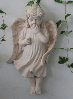 欧式墙壁天使挂饰玄关挂件