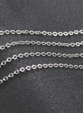 新秧不锈钢钛钢十字链女生简约