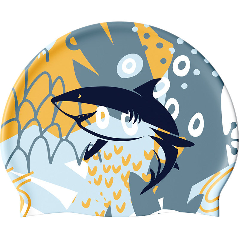 儿童泳帽可爱卡通专业护耳防水不勒头男女童硅胶游泳帽宝宝防晒,淘宝优惠券,粉丝福利购,淘宝优惠卷