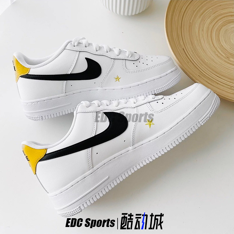 Nike耐克Air Force 1 AF1白黄雏菊空军一号男女板鞋DM0118/DM0983-图0