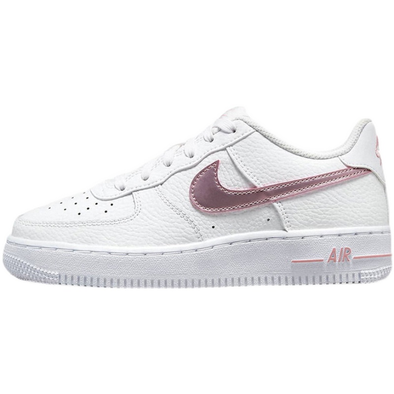 耐克Nike Air Force 1 白粉奶昔银钩AF1空军一号女款CT3839-104 - 图3