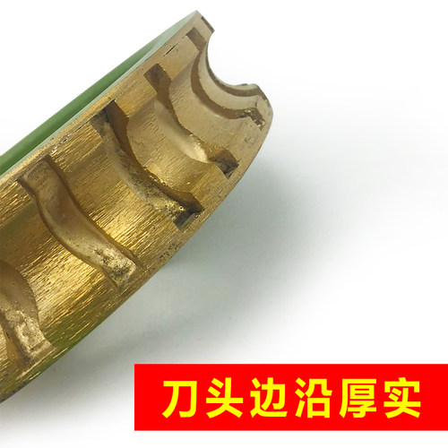 150石材磨边机磨轮半圆边全圆边磨具金刚石烧结锣头花岗岩圆角轮 - 图2