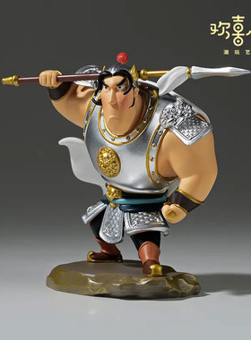 欢喜小将树脂摆件五虎上将