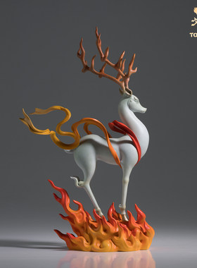 铜师傅一路红火铜鹿客厅摆件