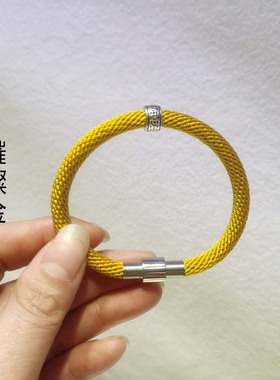 一缕青丝加头发手工编织轮回手绳