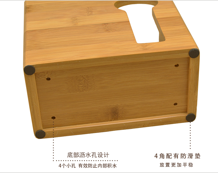 竹筷筒 筷子筒筷笼 筷子盒 创意竹木筷筒沥水筷桶/勺子筒餐具收纳 - 图3