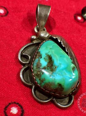 vintage元年60s美产风银饰吊坠