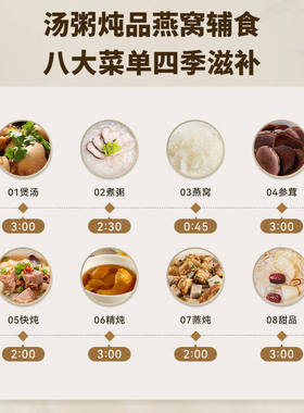 天际陶瓷内胆不锈钢蒸笼隔水炖锅