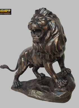 大号西方雄狮上山狮子摆件工艺品