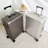 Металлический универсальный чемодан, алюминиево-магниевый сплав, 24 дюймов