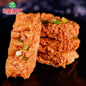 银城湘味素肉排40包 鲜肉连萌 香辣豆制品豆腐干湖南特产包邮