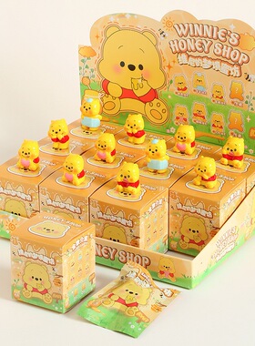 卡通可爱动物立体树脂摆件公仔盲盒diy装饰车载桌面显示屏盲袋