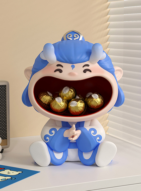 太乙真人收纳摆件哪吒手办装饰品