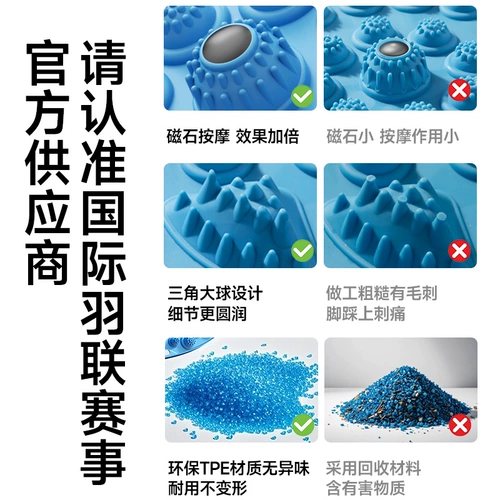 Круглая акупрессовая тарелка подошва Массажная площадка для меридианов и внутренняя супер пробежающая пробежка для бега специального коврика для ног