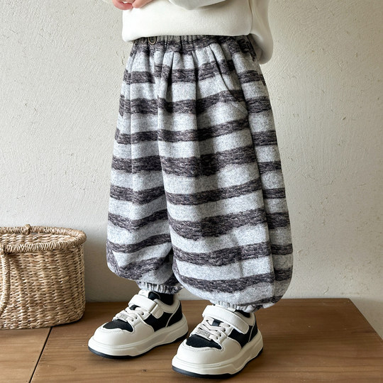 Boys' pants new Korean style striped baby bloomers
