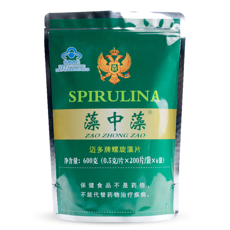 迈多螺旋藻片增强免疫力云南程海湖螺旋藻官方旗舰店藻中藻1200片,淘宝优惠券,粉丝福利购,淘宝优惠卷