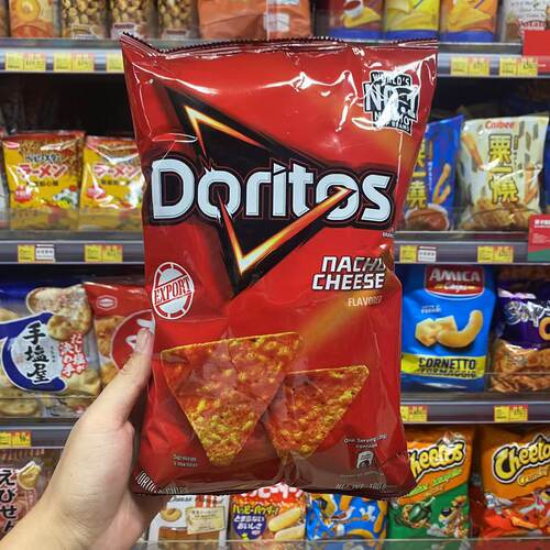 代购 多力多滋Doritos多乐脆玉米片芝士辣和不辣薯片山姆进口零食 - 图0