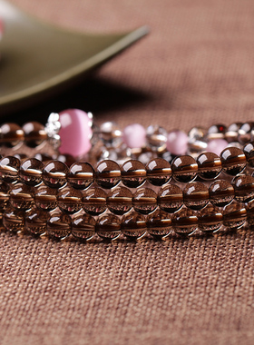 吉象如意多层韩版饰品天然茶水晶