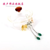 捷夕饰品 Аксессуар ручной работы, аксессуары, серьги, медные клипсы, DIY, без проколов ушей