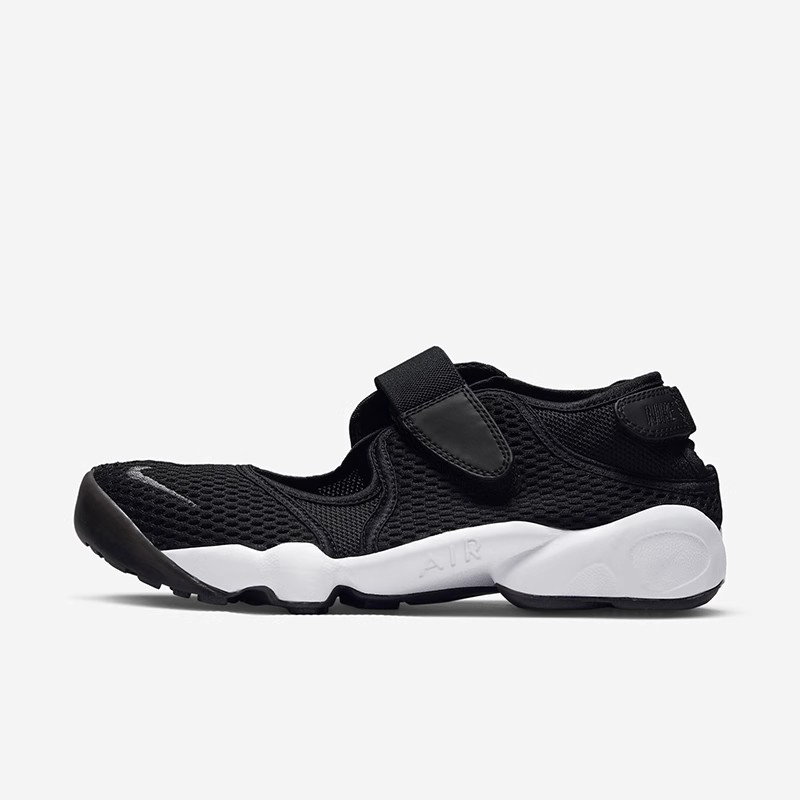 耐克Nike Air Rift BR女子黑白忍者分趾凉鞋运动休闲鞋848386-001 - 图3