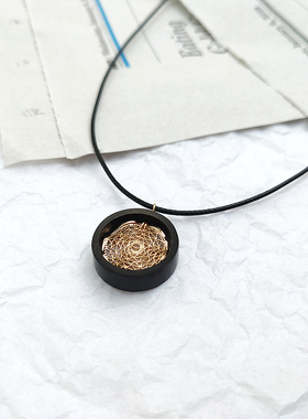 t-sail［古］欧美风工业风短项链