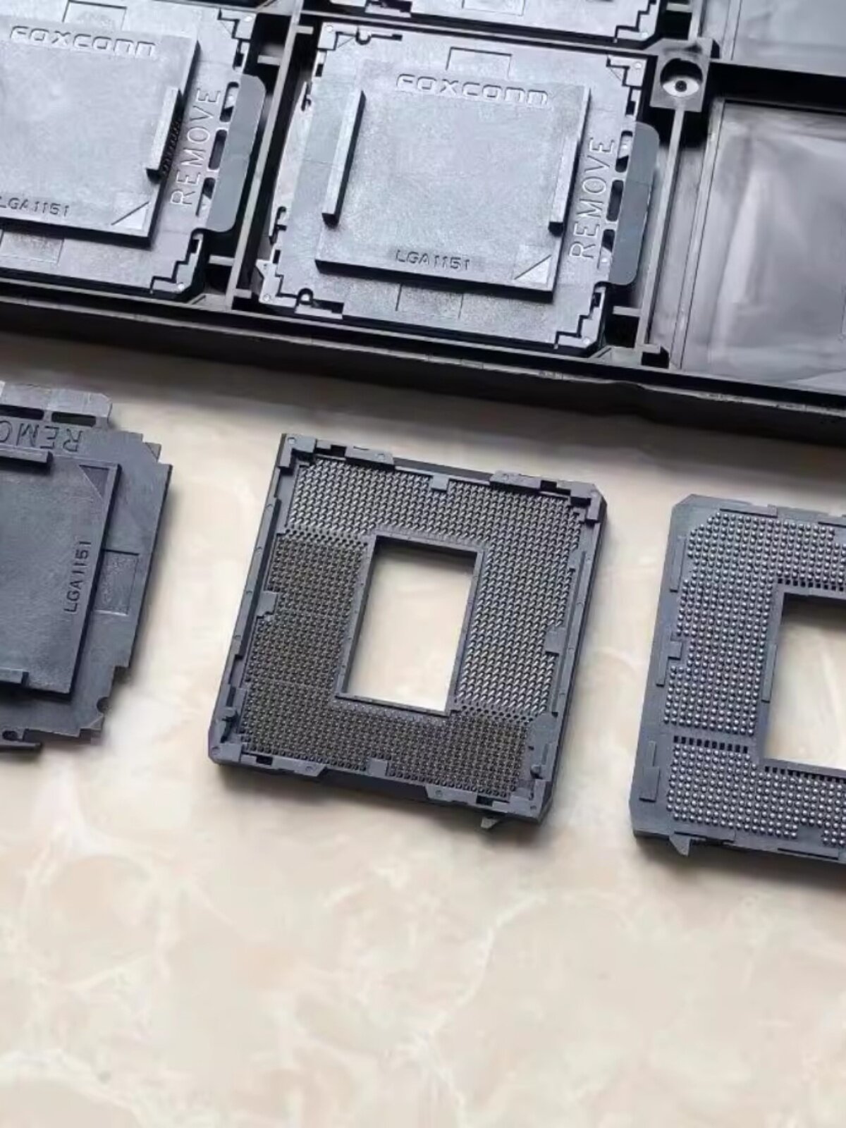 原装富士康 LGA1151CPU座子1151BGA大球座子带锡球CPU插槽插座_虎窝淘