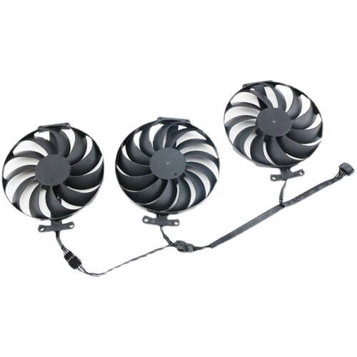 适用华硕ROG STRIX 3060Ti 3070 3080 3090 6700xt 6800猛禽风扇 - 图0