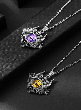 合金合金十字链通用克苏鲁项链