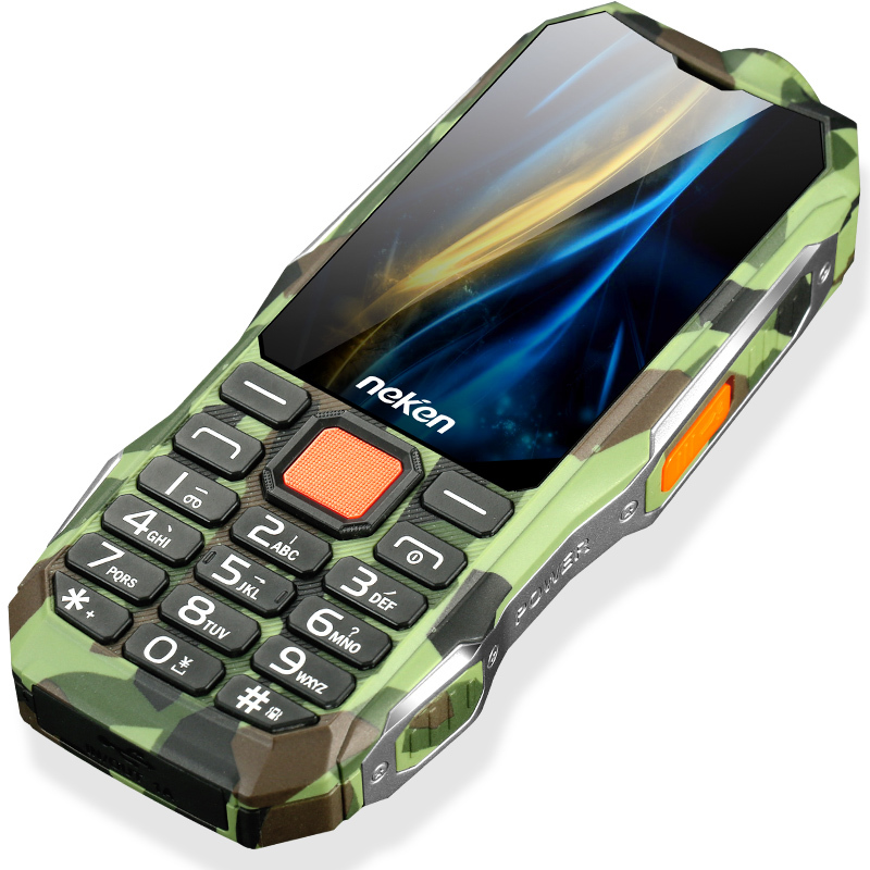 利欧数码专营店【4G全网通】尼凯恩 EN3正品老人机超长待机三防军工直板老年手机大屏大字大声音移动联通电信版学生按键手机3