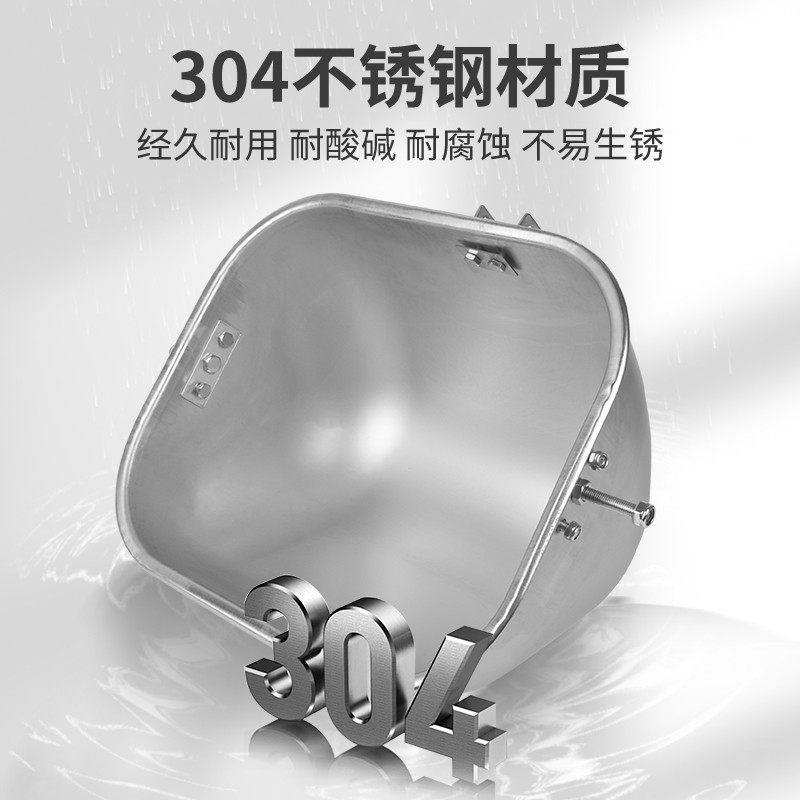 不锈钢母猪食槽产床母猪料槽猪饲料槽定位栏食盆大猪用喂料补料槽,淘宝优惠券,粉丝福利购,淘宝优惠卷