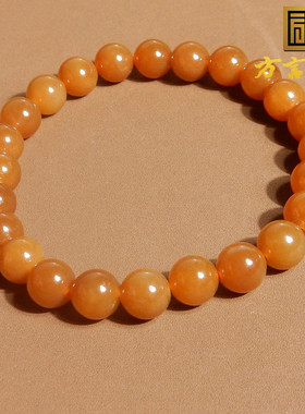 细润新疆且末糖玉方言和田玉手串