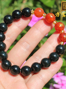 方言和田玉新疆塔县细润青玉手串