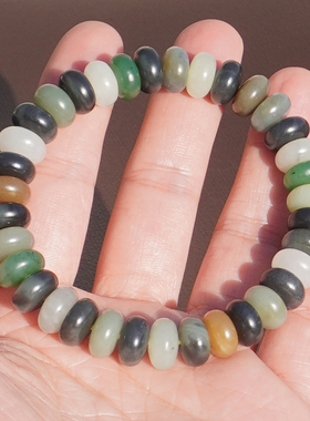 方言和田玉新疆青花楼兰多宝手串