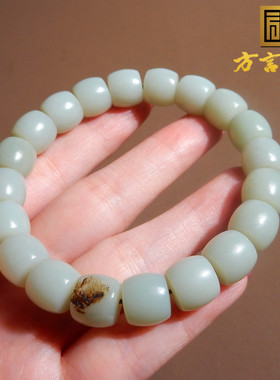 新疆喀什戈壁风化皮单圈11MM手串